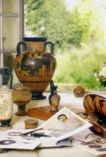 diverses poteries grecques