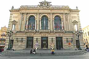 Th&eacute;&acirc;tre  de montpellier sur la Com&eacute;die